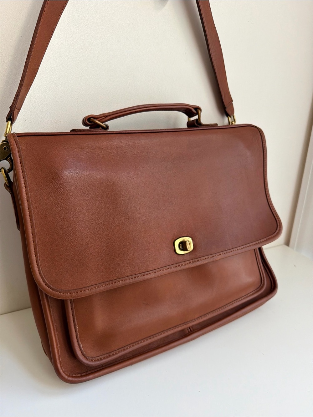 Authentic Coach 5181 Vintage Colebook Messenger Leather Crossbody Bag - Picture 14 of 14